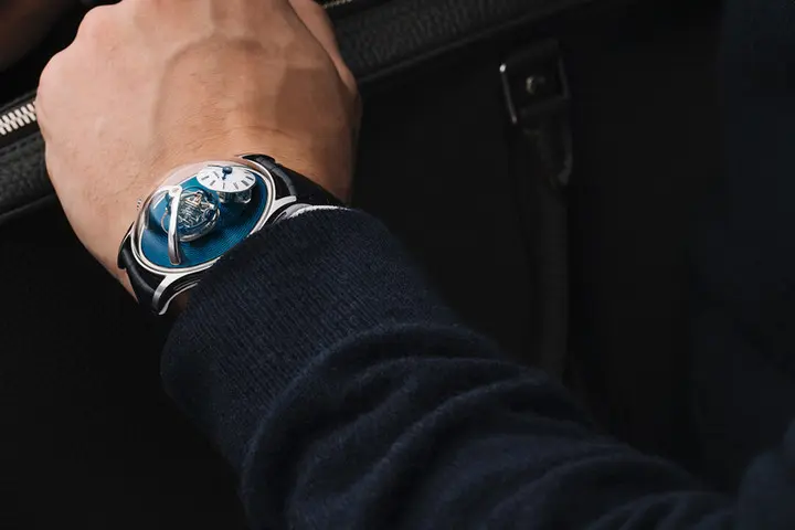 MB&F Legacy Machine Thunderdome - the world's fastest triple-axis regulating mechanism