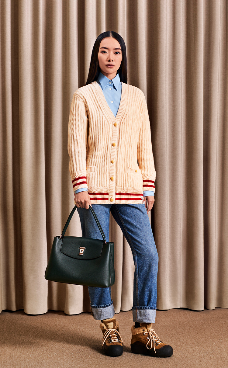 ✨未使用級✨　BALLY チェーンウォレット　ショルダーバッグ 茶色 レザー 2025年最新】Yahoo!オークション -バリー チェーン バッグの中古