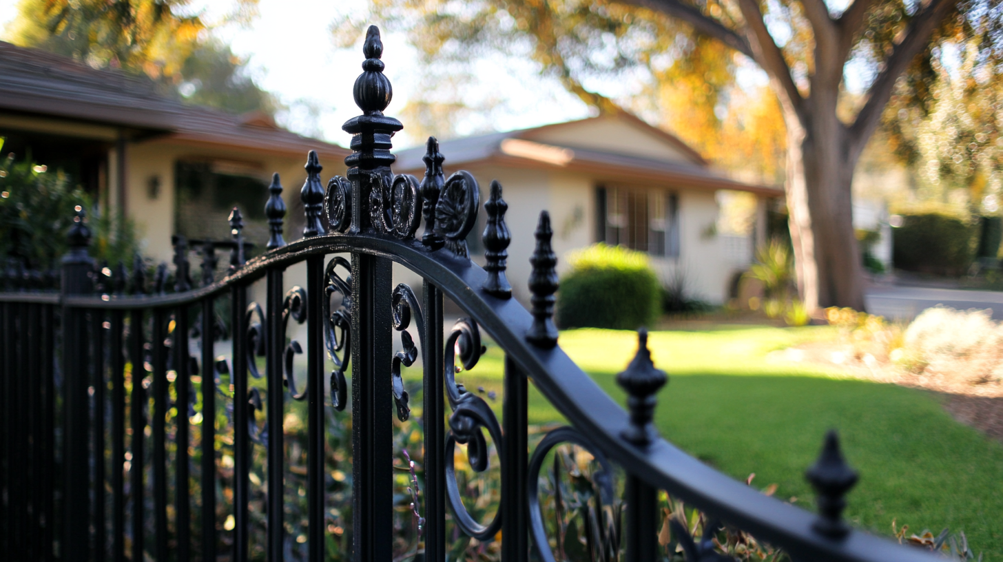 Transform Your Yard with Stunning Ornamental Iron Fences!