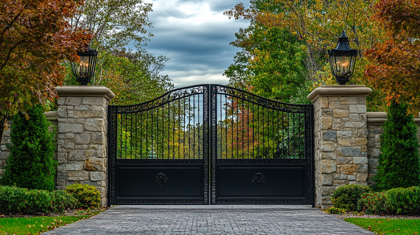 Boost Your Home's Curb Appeal with Stunning Front Gates