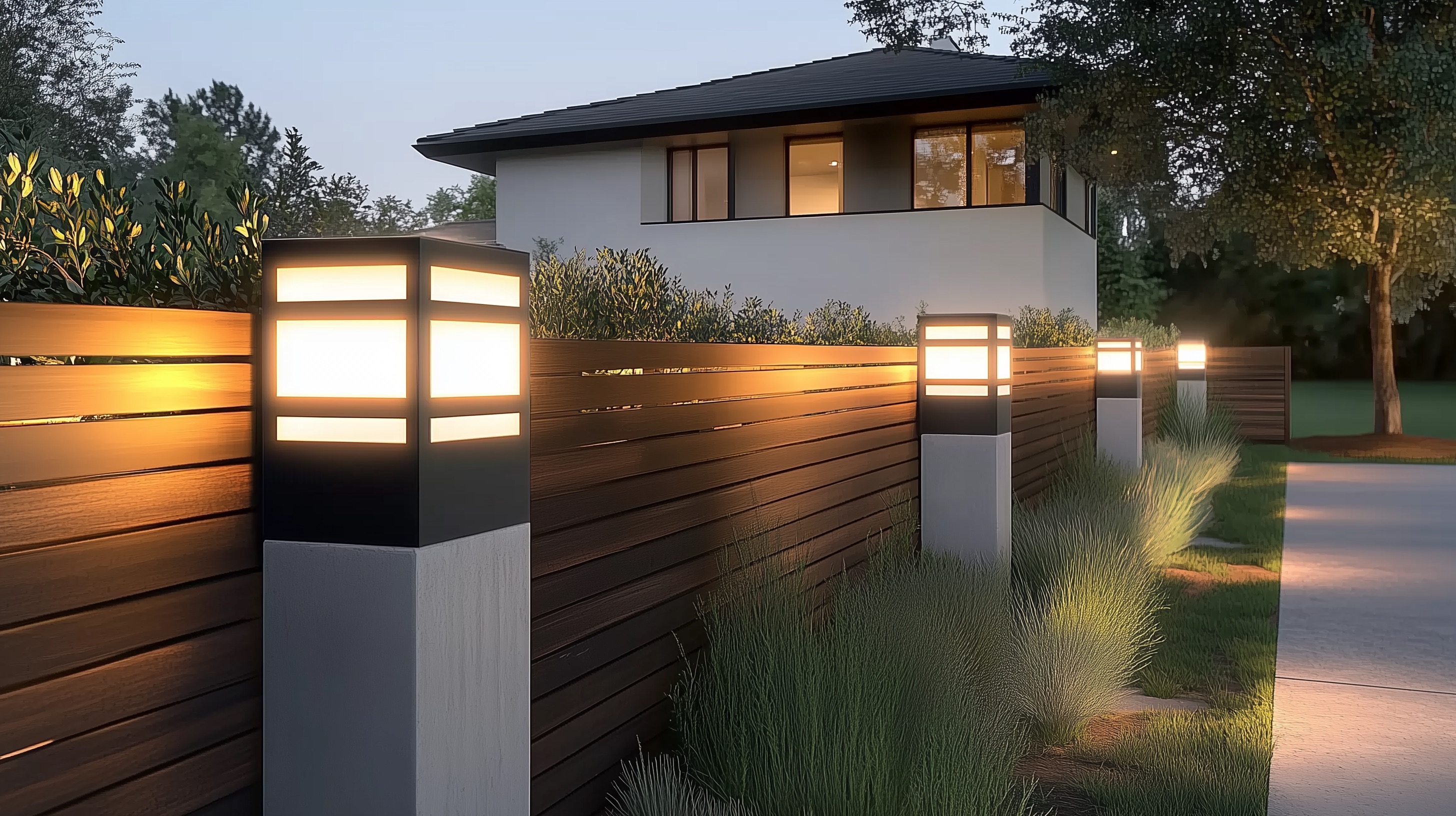 Enhance Your Yard with Fence Post Lights