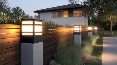Enhance Your Yard with Fence Post Lights