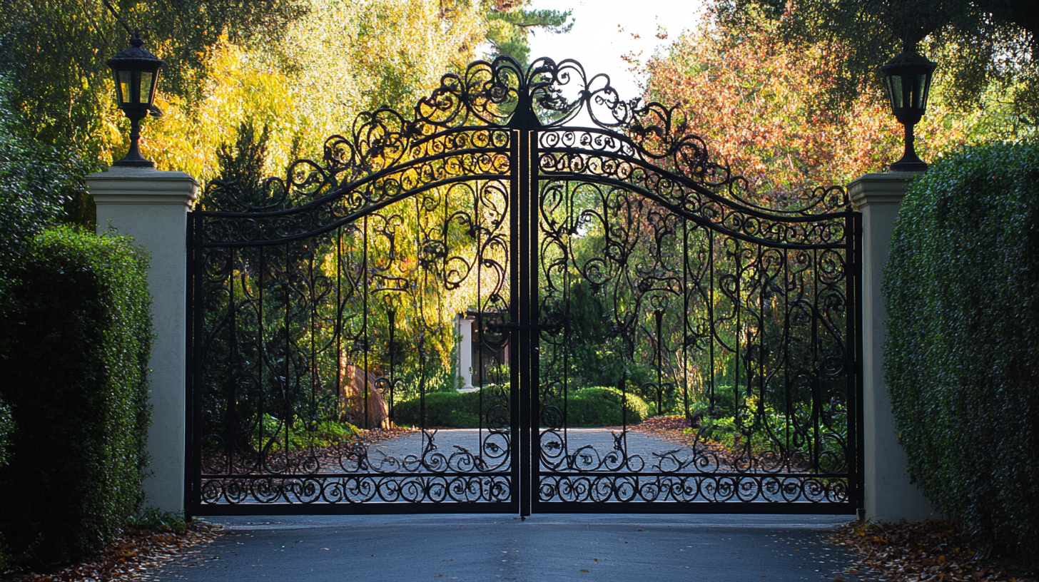 Stunning Wrought Iron Gates: Transform Your Home's Entrance