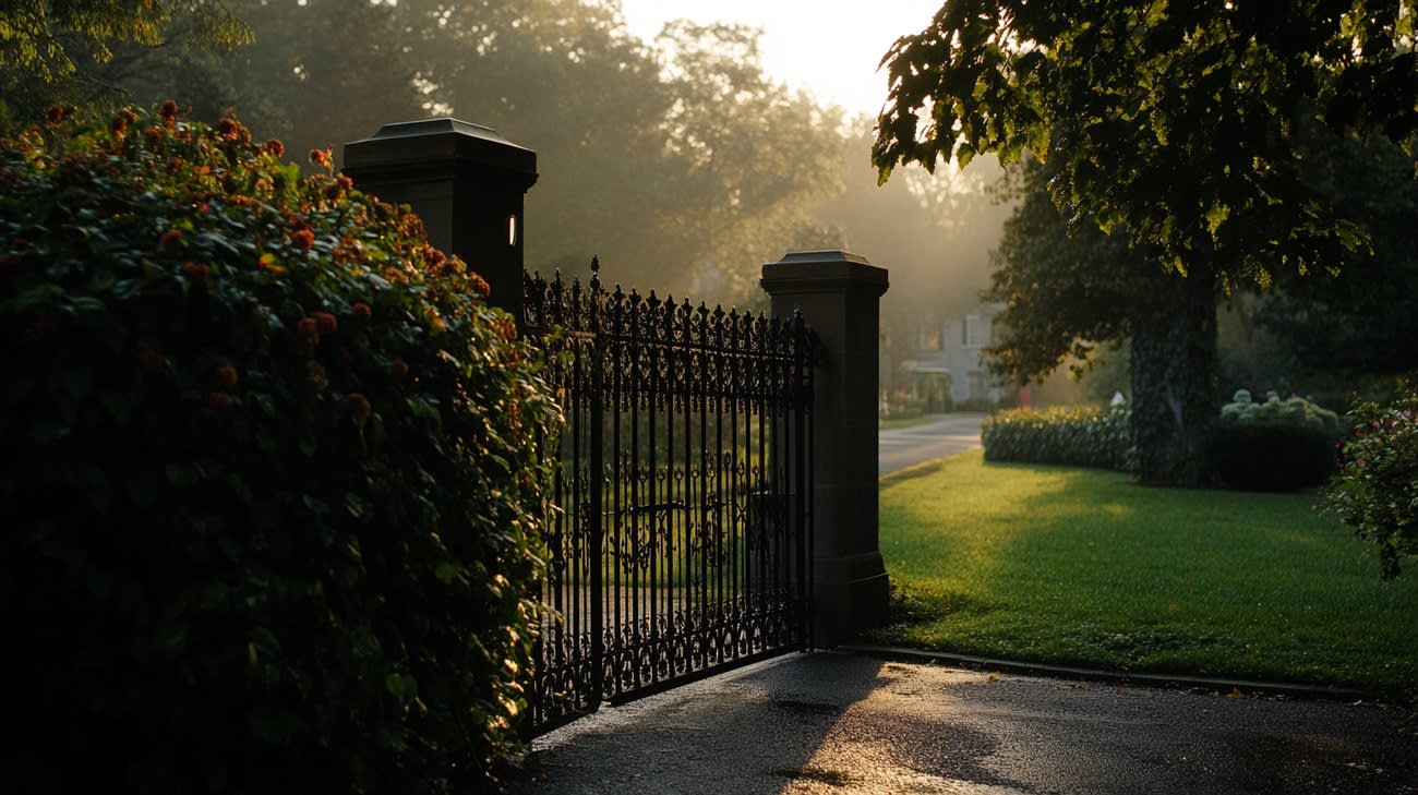 Wrought Iron Fencing: Timeless Elegance & Security