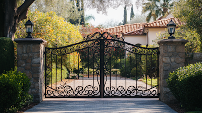 Unlock Elegance: Transform Spaces with Custom Iron Gates