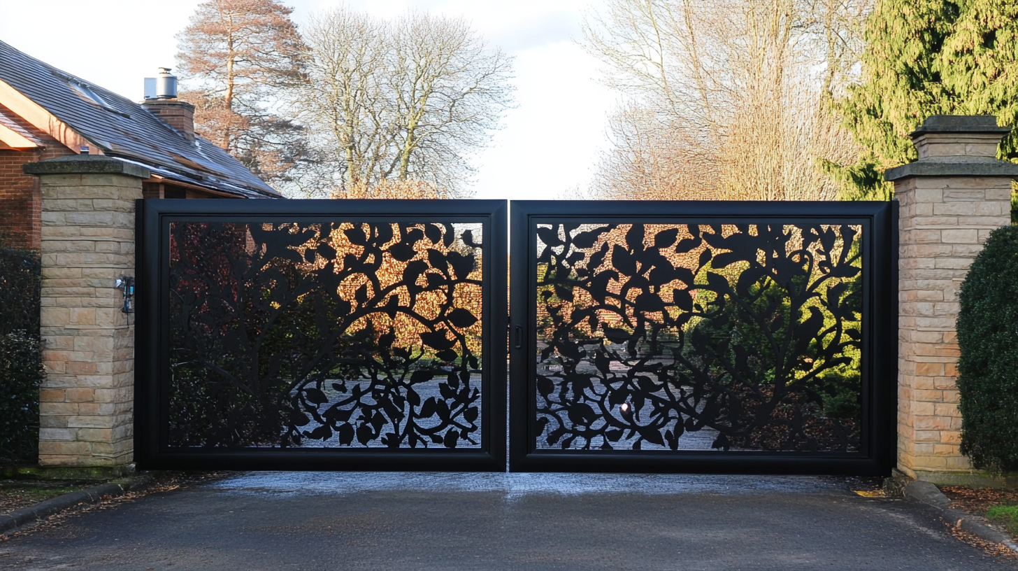 Transform Your Entrance with Stylish Metal Driveway Gates