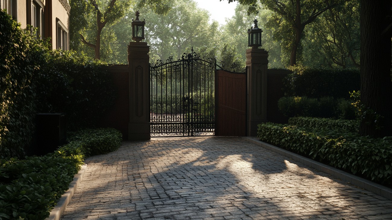 Iron and Wood Gates photo