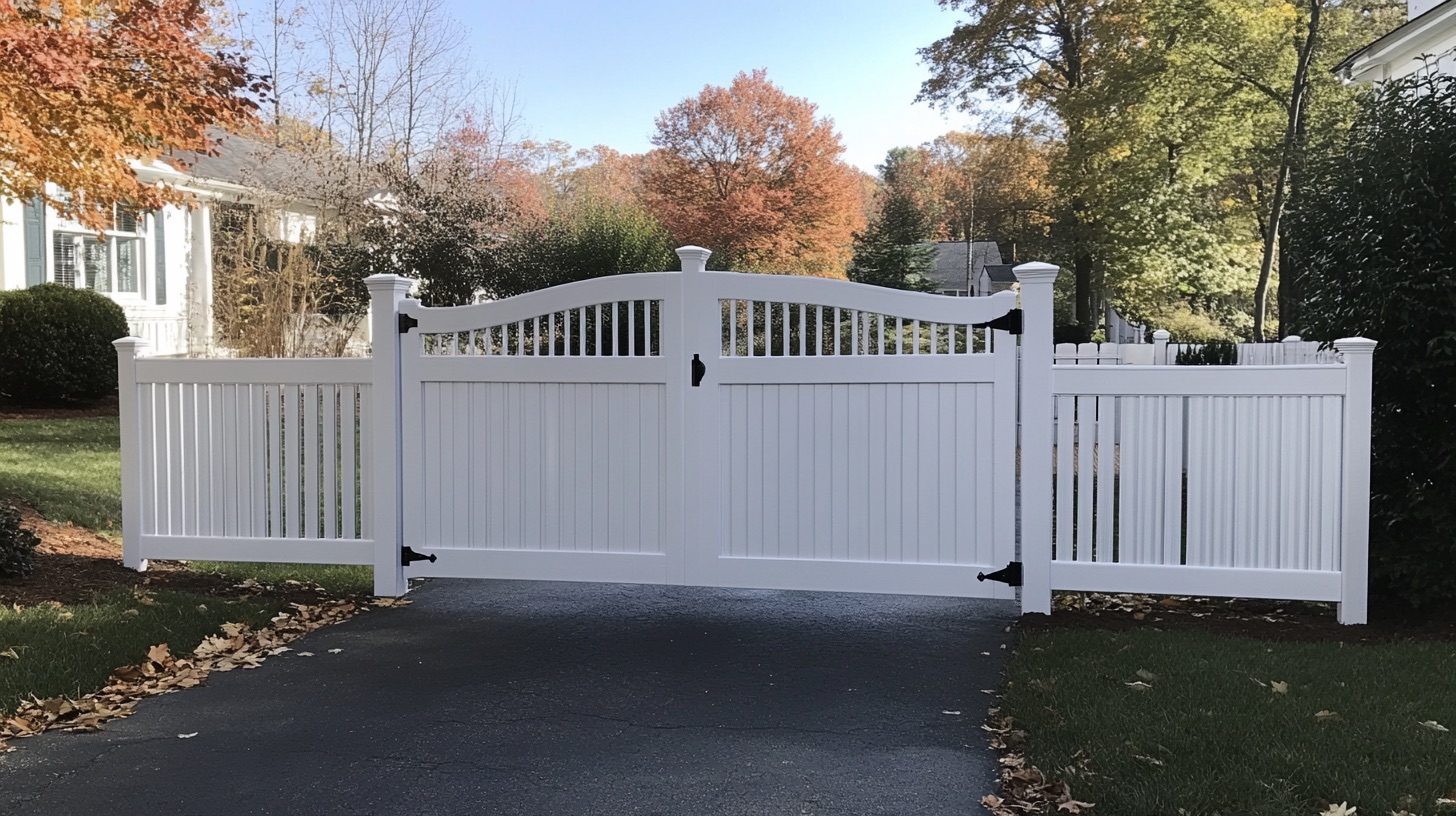 best vinyl fence gate