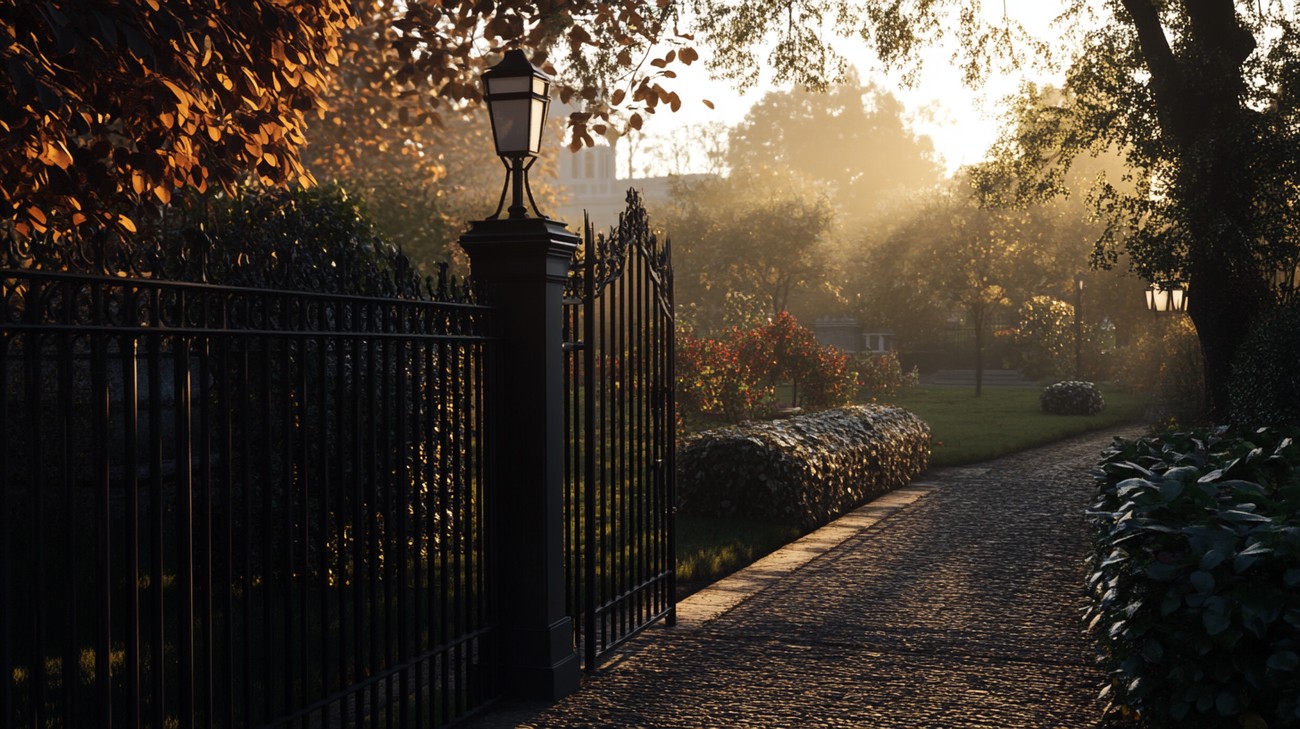 Wrought Iron Fencing photo