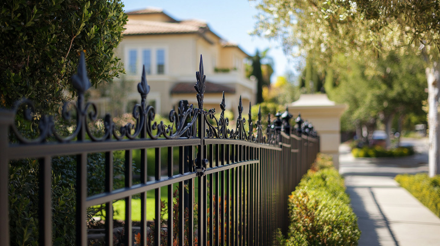 5 Stunning Wrought Iron Fence Designs to Elevate Your Home