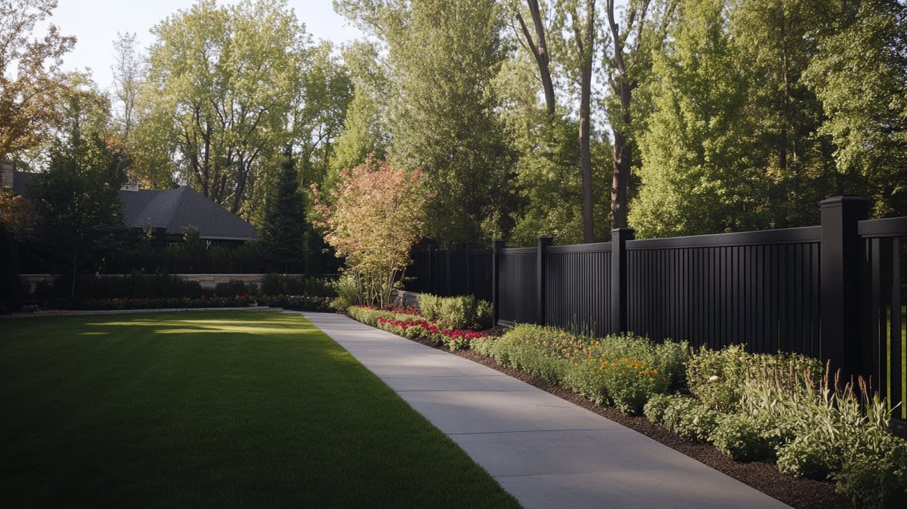 Black Aluminum Fence: Durable & Stylish Boundary Choice