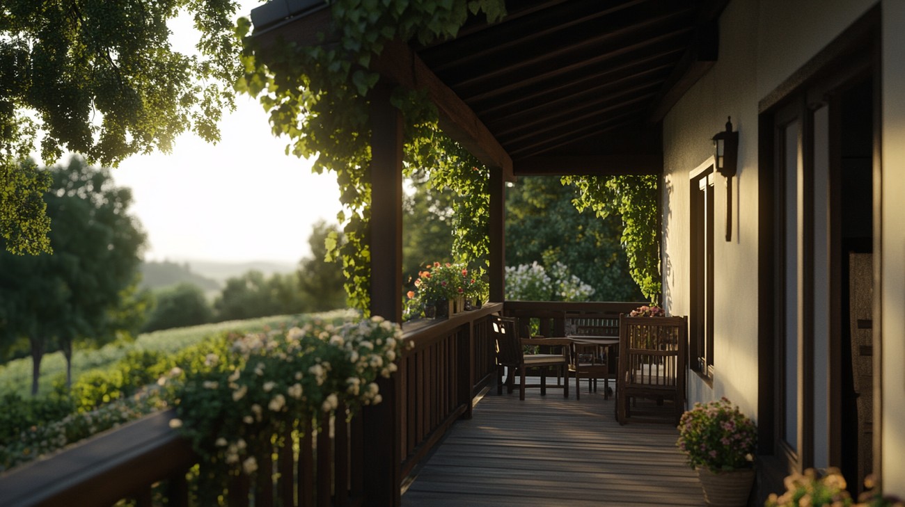 patio fence photo