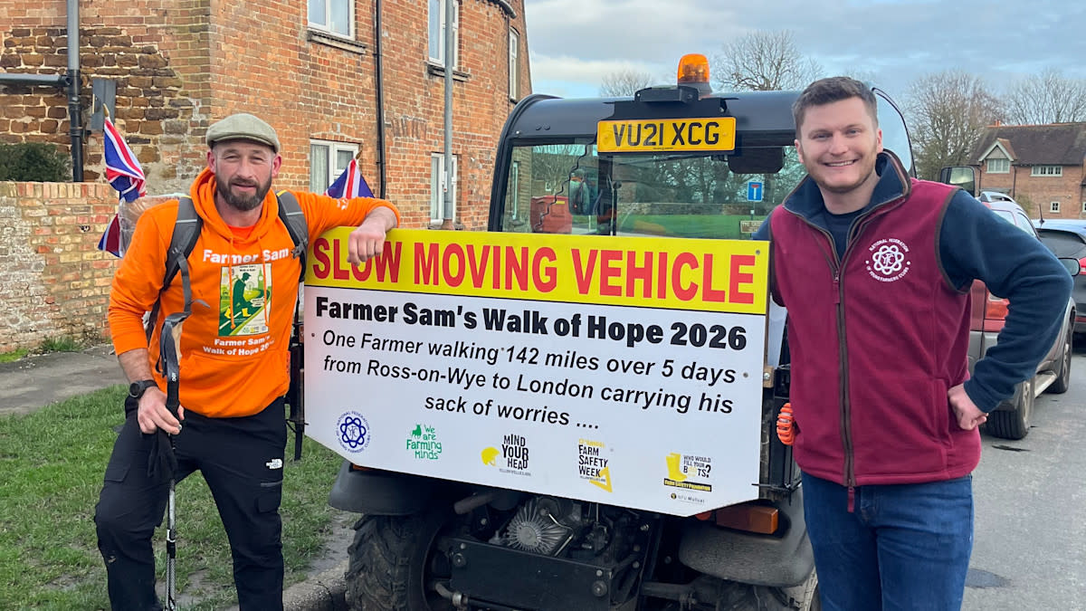 Herefordshire Sheep farmer raises more than £54k for NFYFC 