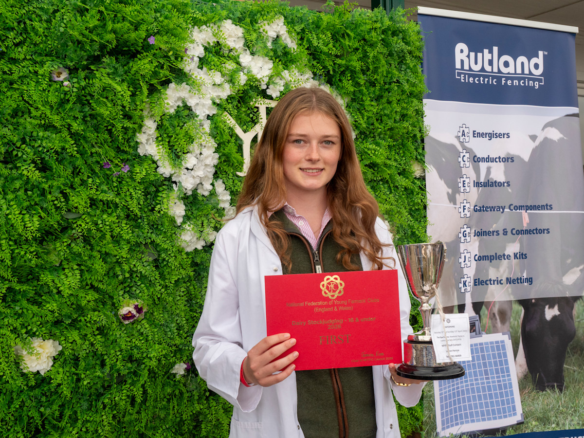 Junior dairy stock winner 2026 - Lowri