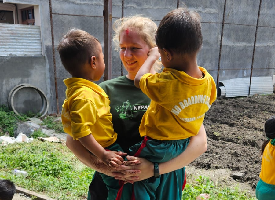 Adele Hopcott in Nepal 2024