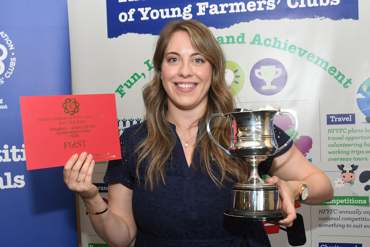NFYFC Vice Chair ends YFC competitions on a high with Situations Vacant victory