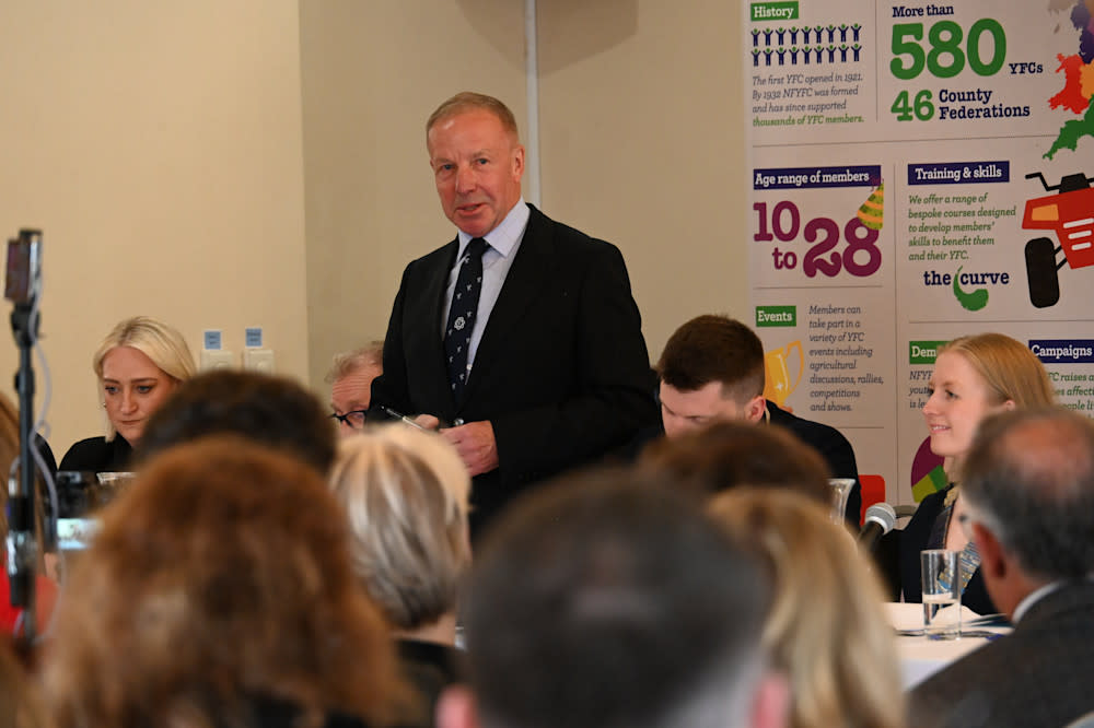 John Lee OBE DL re-elected as NFYFC President 