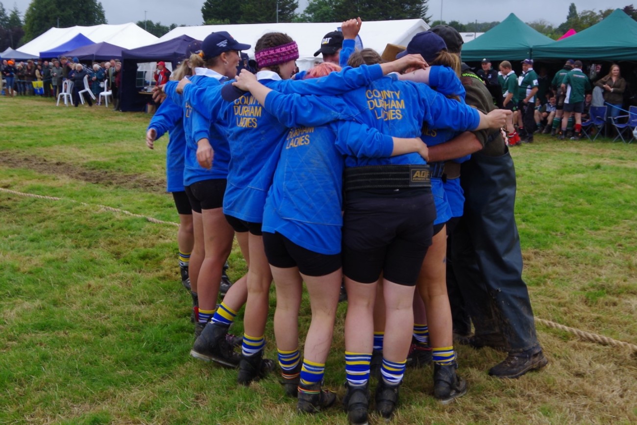 Two teams score a hat trick at Tug of War final