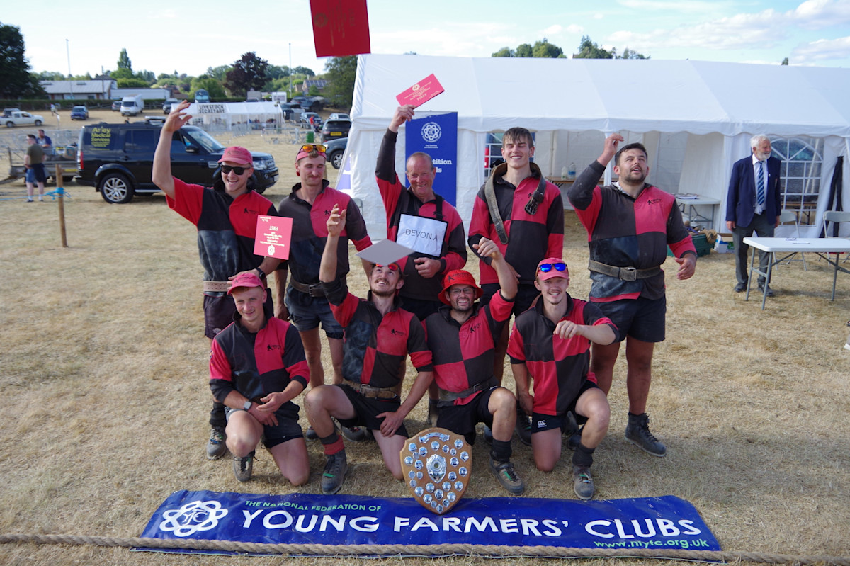 Men's TOW winners Anstey YFC