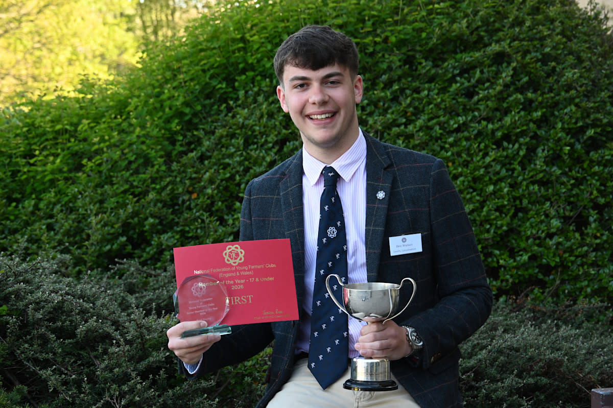 Third time lucky for Junior Member of the Year
