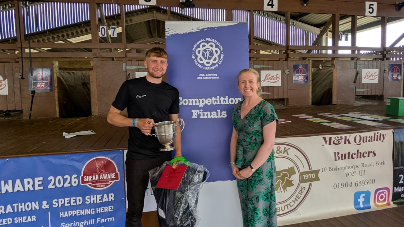 Shearing qualifications prove to be winning formula for Northumberland farmer 