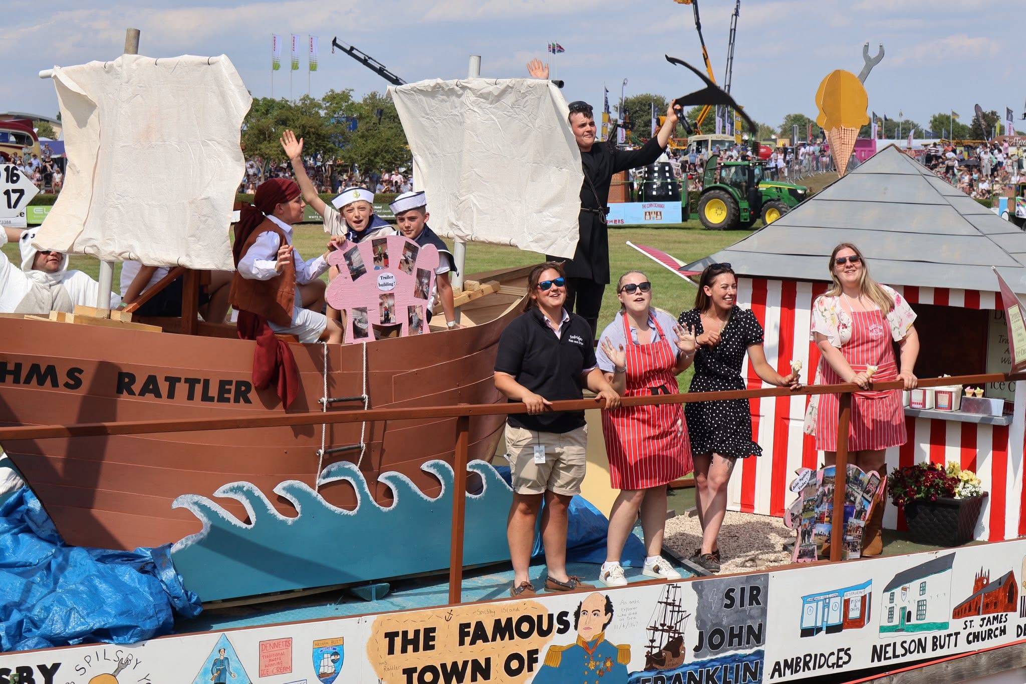 Spilsby YFC - float