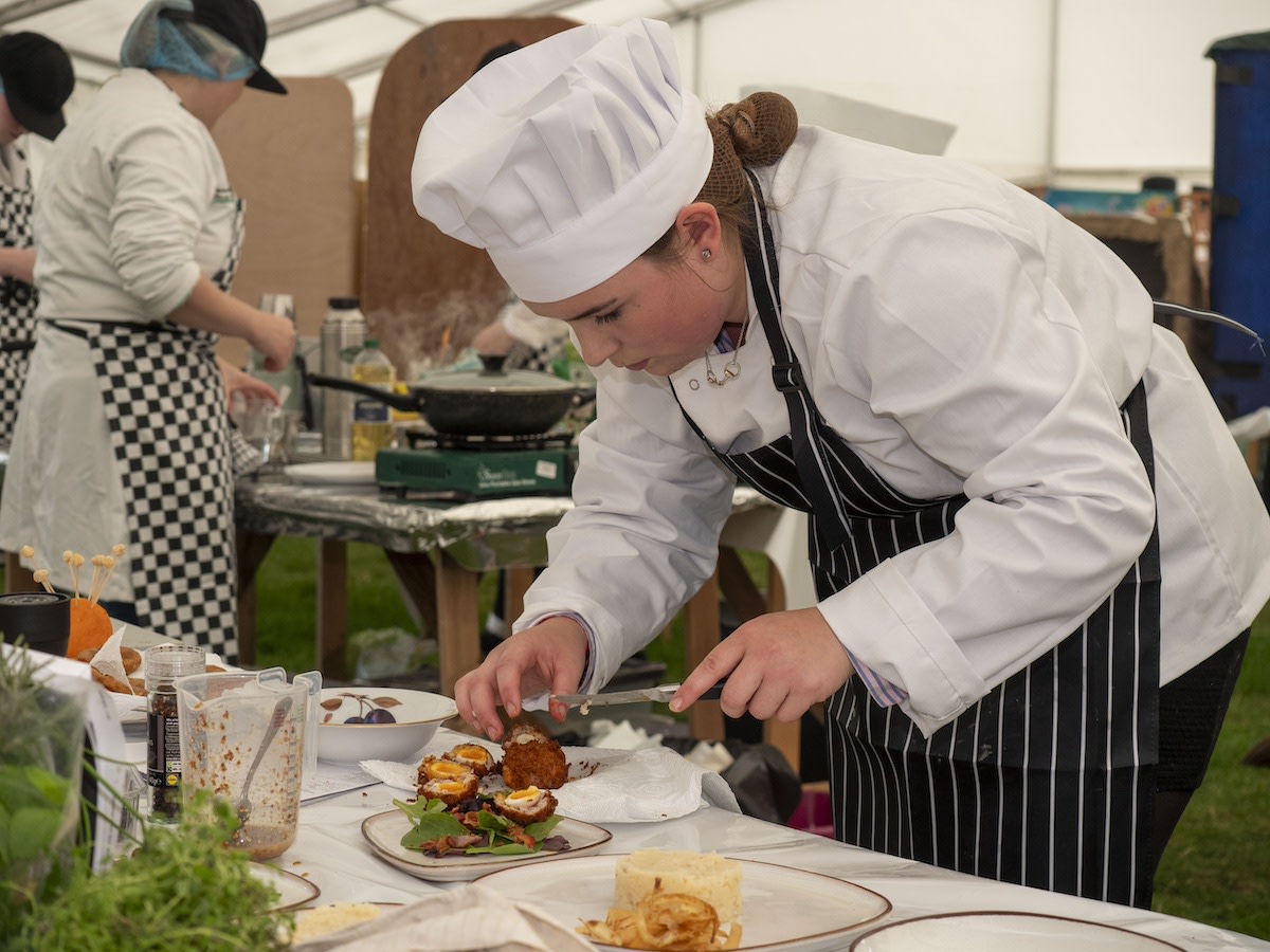 Love in the air for Brecknock YFC at Cookery finals