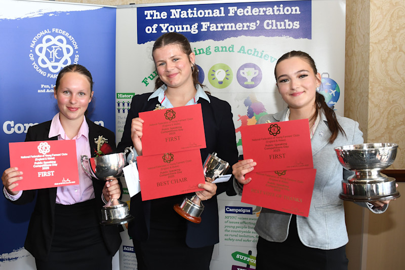 Public Speaking winners 2025