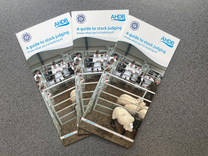 AHDB Stockjudging Booklets