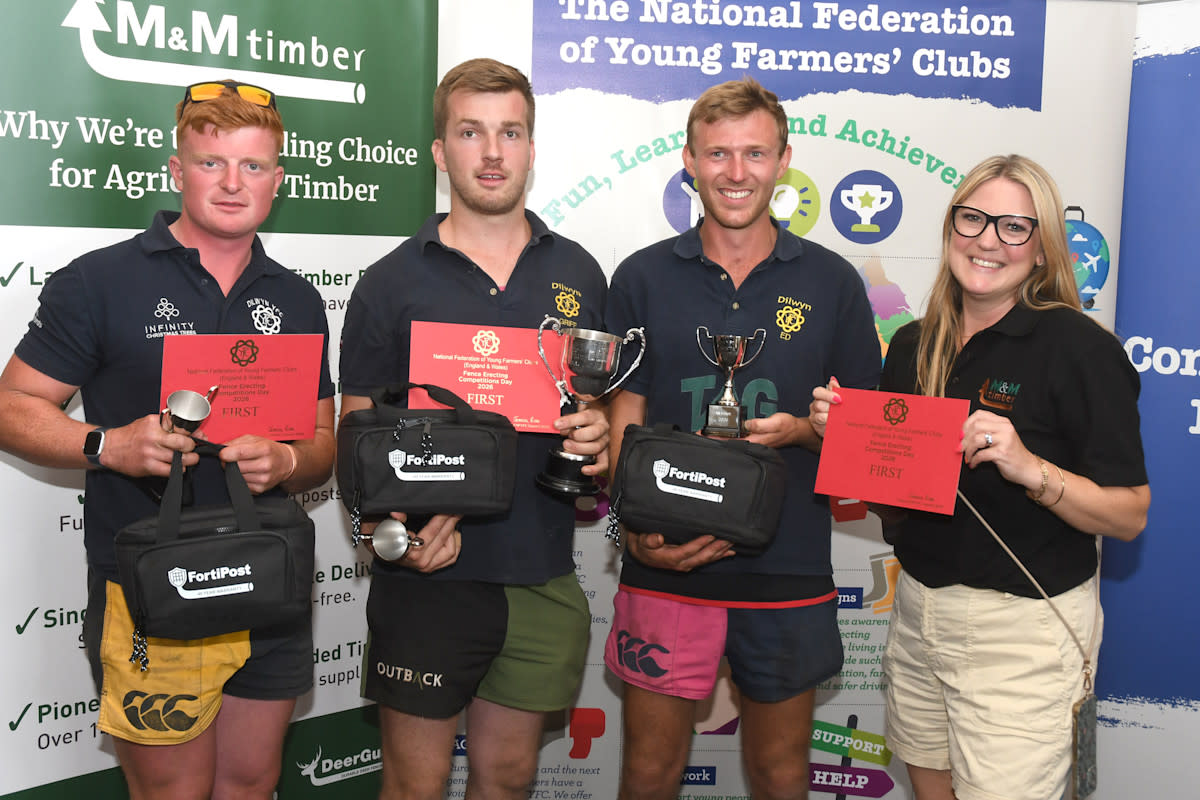Herefordshire team nail a Fence Erecting win for the second year 