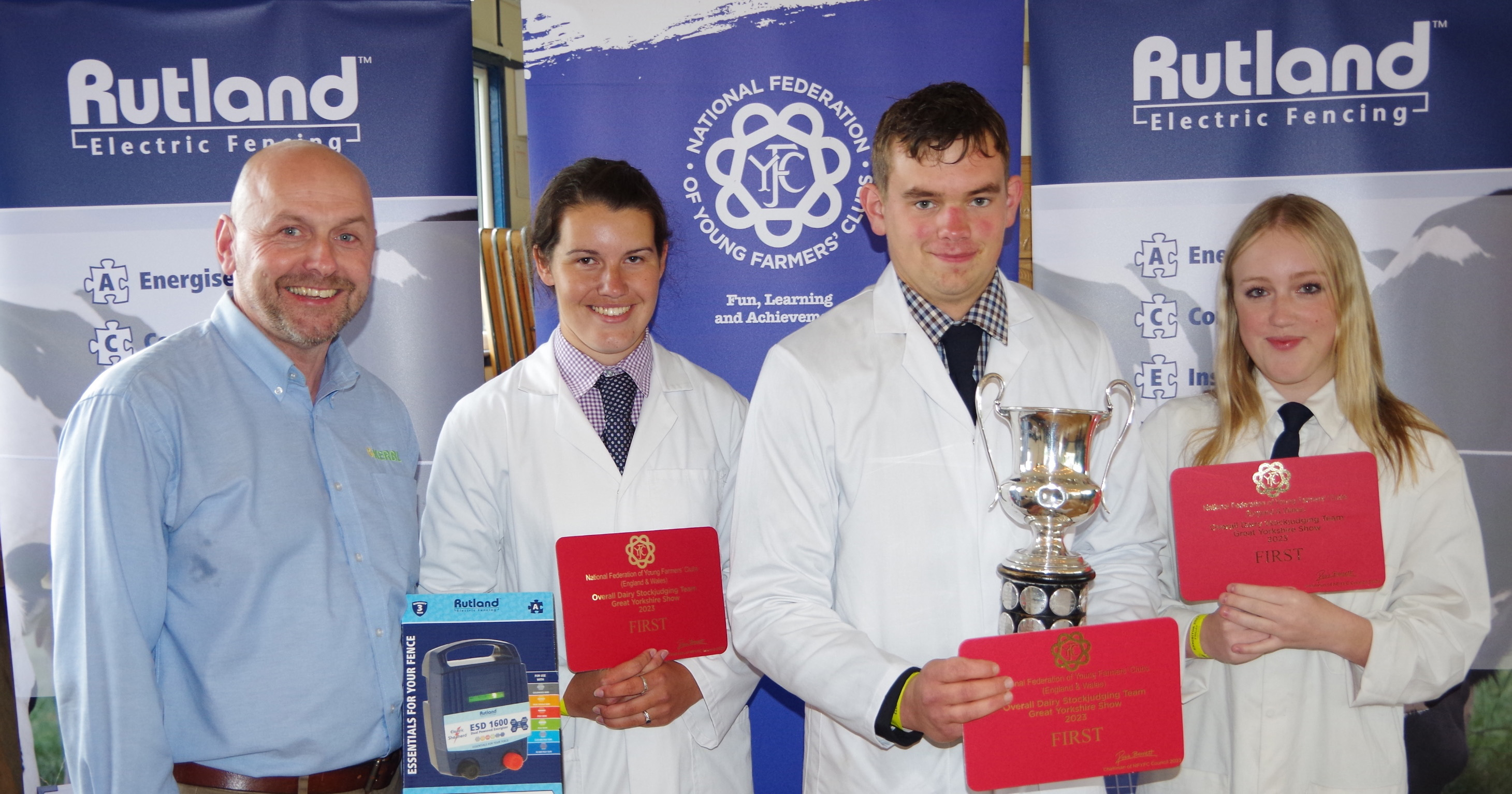First team victory for Herefordshire at Dairy Stockjudging final