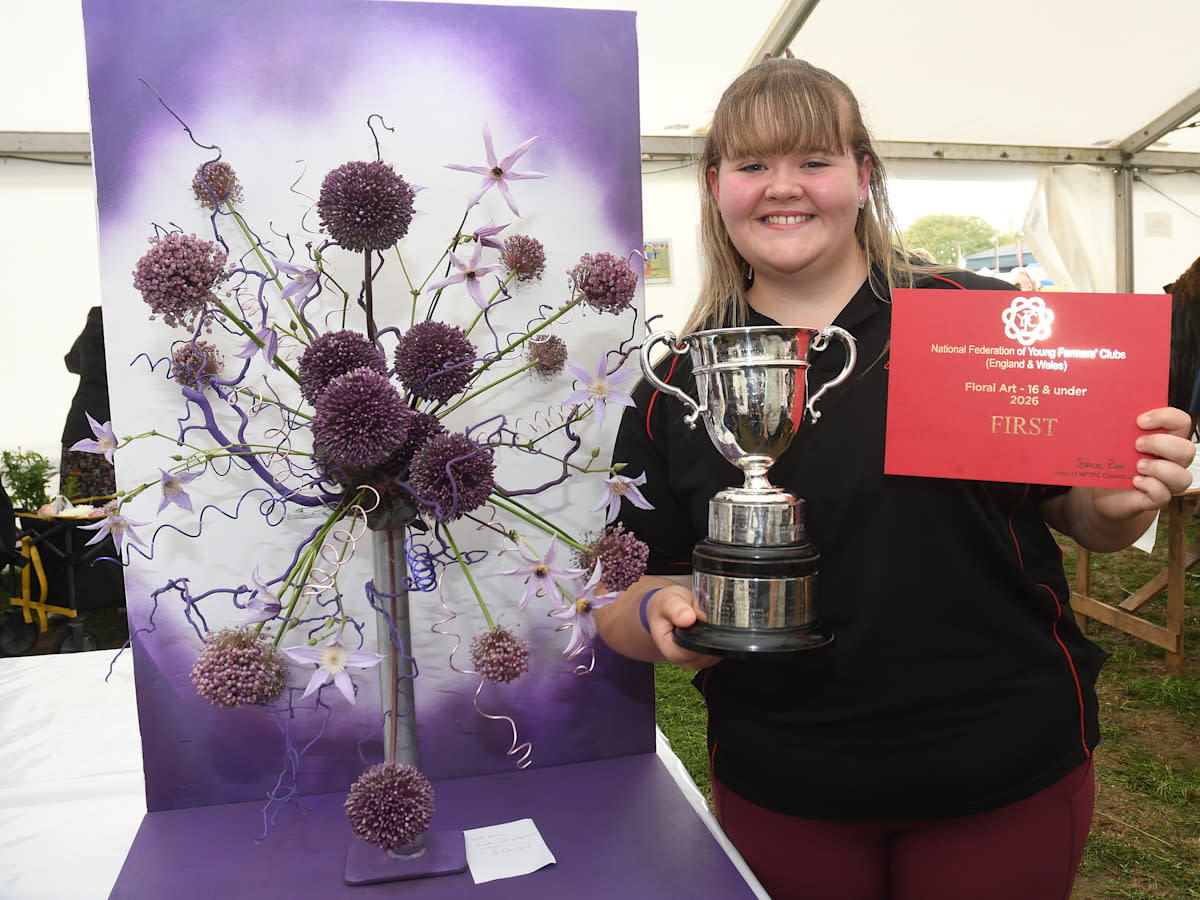 Welsh members bloom at Floral Art final with hat-trick of wins
