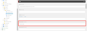 "Expander Script" view rendering