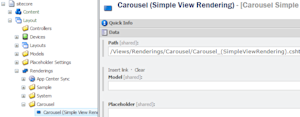 Simple View Rendering Definition Item