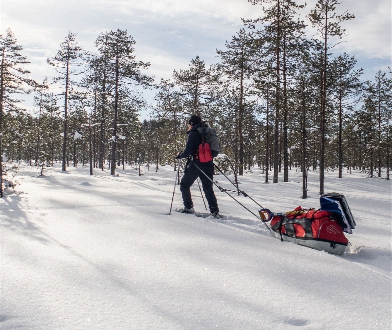 Talviretkeilyn peruskurssi 3 - kuvaaja jenny Paalijärvi