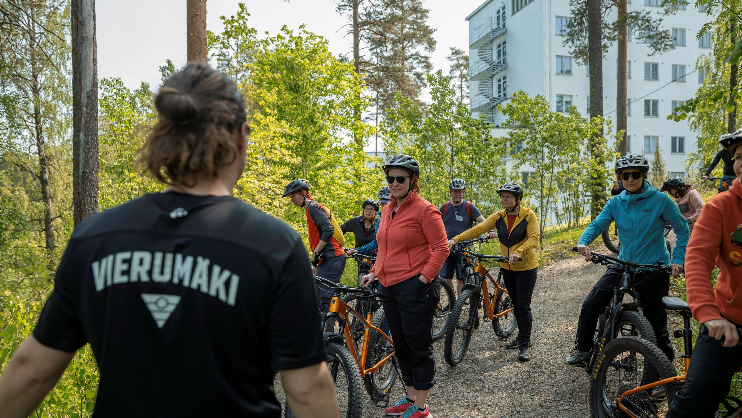Luontoiikuttajat alumnipäivät pyöräily