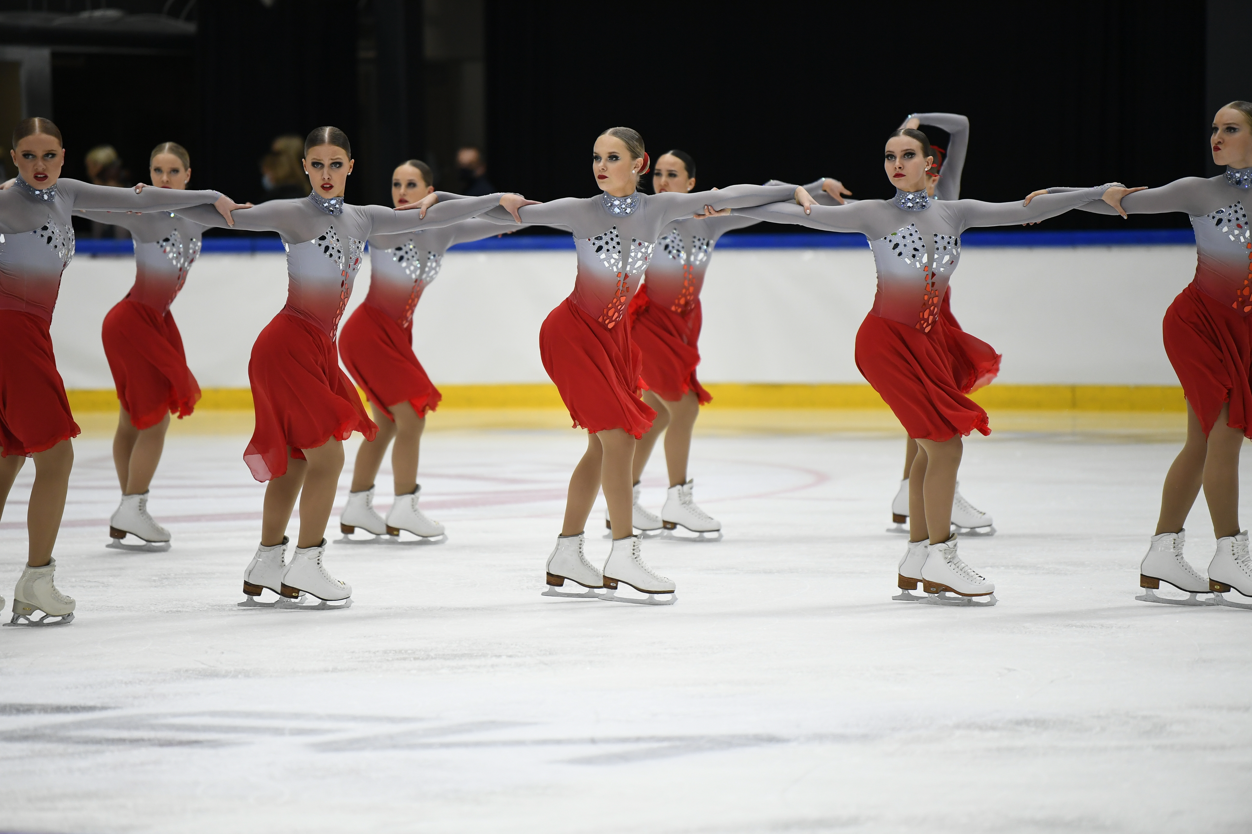 Synchronised skating pro training camp