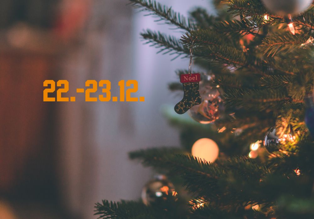 22 23 12 Joulun aukiolo Half-Half kuvan kokoinen kuva 1000x700