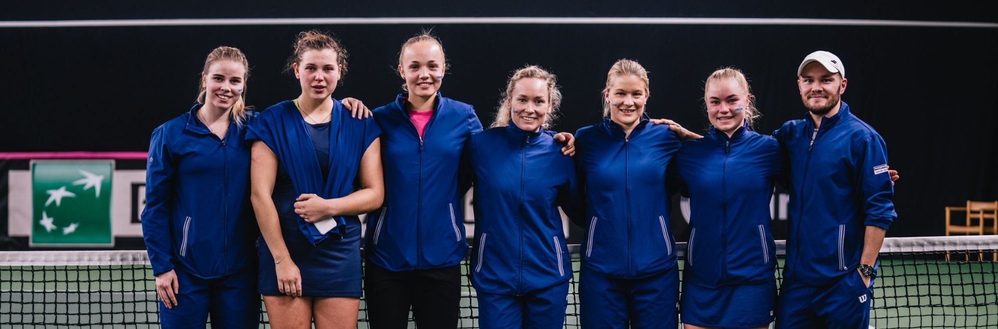 Billie Jean King Cup pelataan Vierumäellä .2022 - Vierumäki