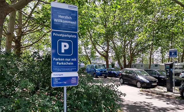 Parkplatz Wiesentorstraße in Dresden