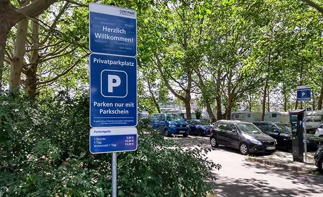 Parkplatz Wiesentorstraße in Dresden