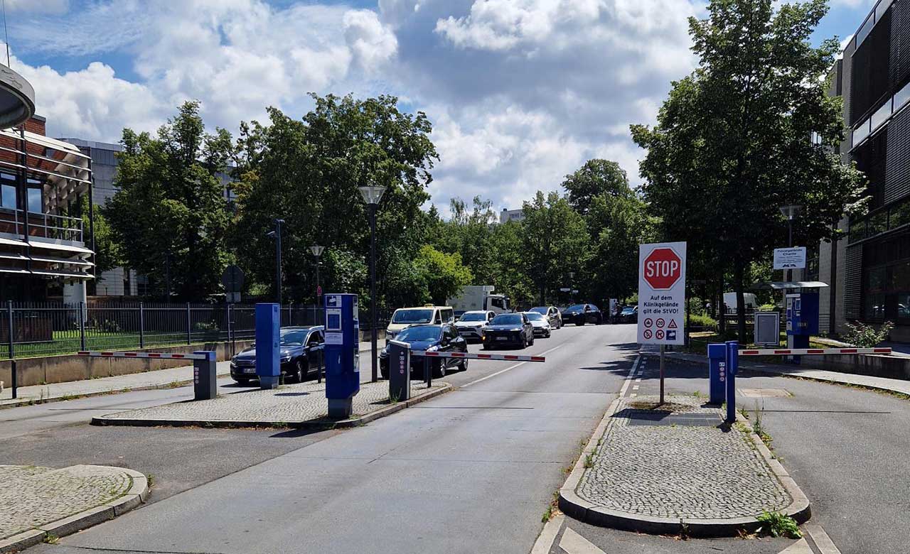 Parkplatz Charité Berlin