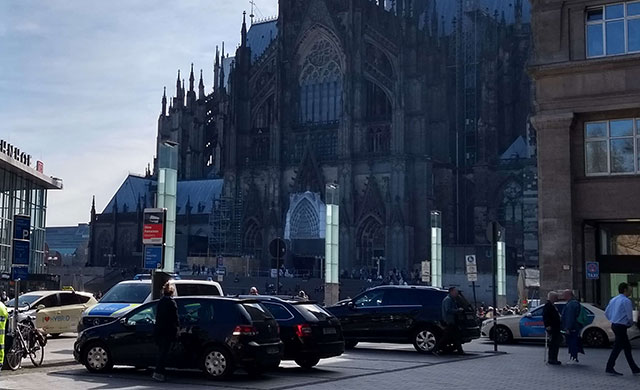 Parkplatz Donmplatte in Köln
