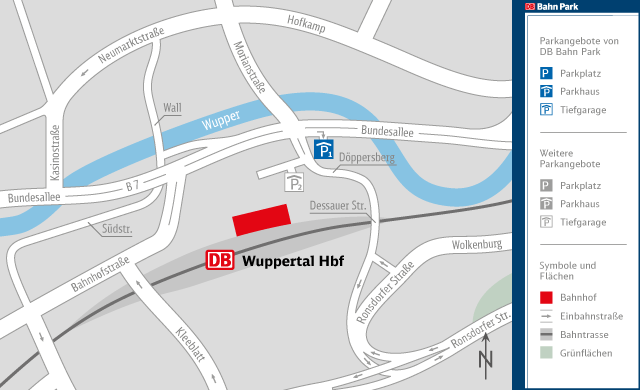 Parkhaus Bundesallee P1 in Wuppertal