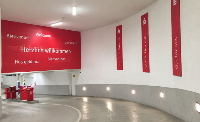 Tiefgarage Brückenhaus in Neu-Ulm