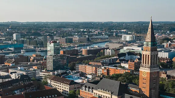 Skyline der Stadt Kiel
