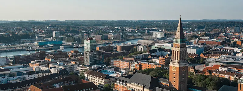 Skyline der Stadt Kiel