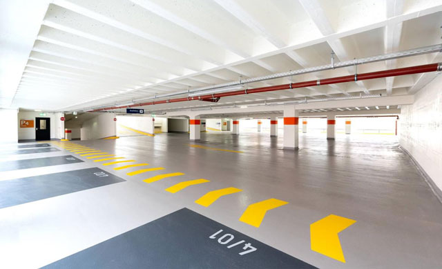 Parkhaus Neubaustraße in Würzburg