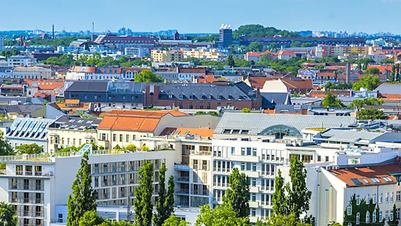 Skyline der Stadt Potsdam