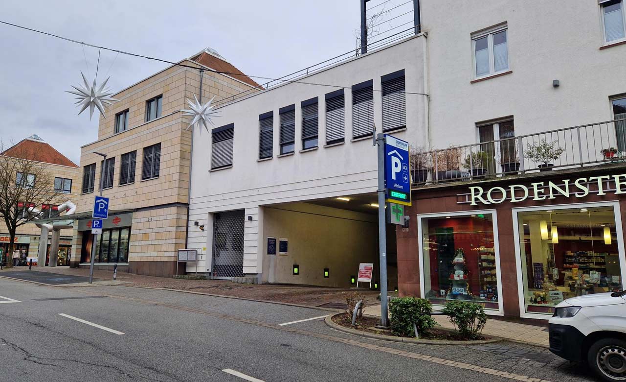 Tiefgarage Atrium in Weinheim 